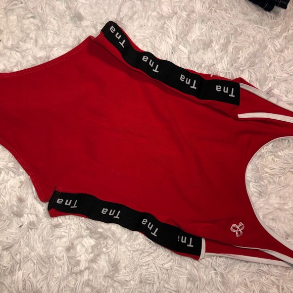 TNA red bodysuit - Picture 2 of 2
